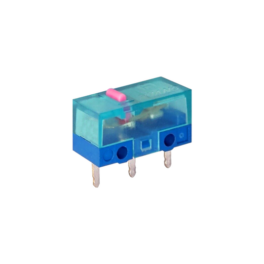 Huano Blue Shell Pink Dot Transparent Switch