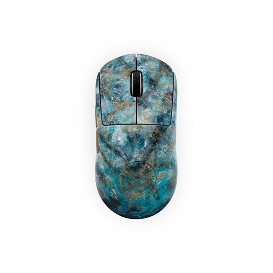 Logitech G PRO X Superlight 2 | Turquoise Gemstone Temalı Custom Mouse